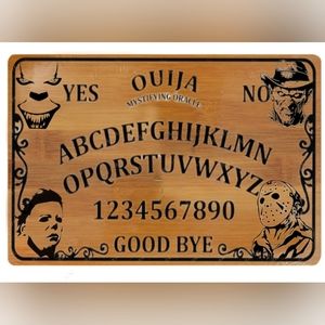 New years spooky Halloween Or Christmas ouija cutting board